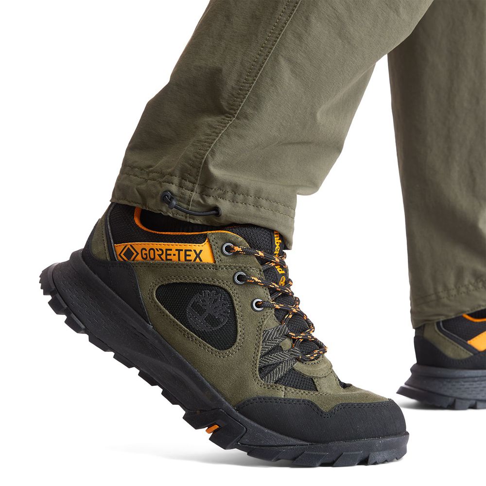 Bocanci De Drumeție Timberland Barbati Verzi Inchis - Garrison Trail Waterproof Josi - Romania - BJZ